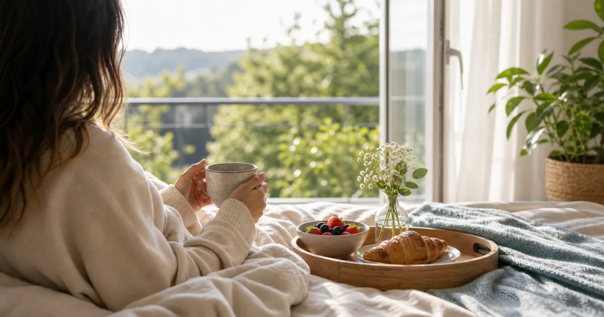 A contextual editorial image for sunday quotes: 56 peaceful lines for rest, reflection, and reset.